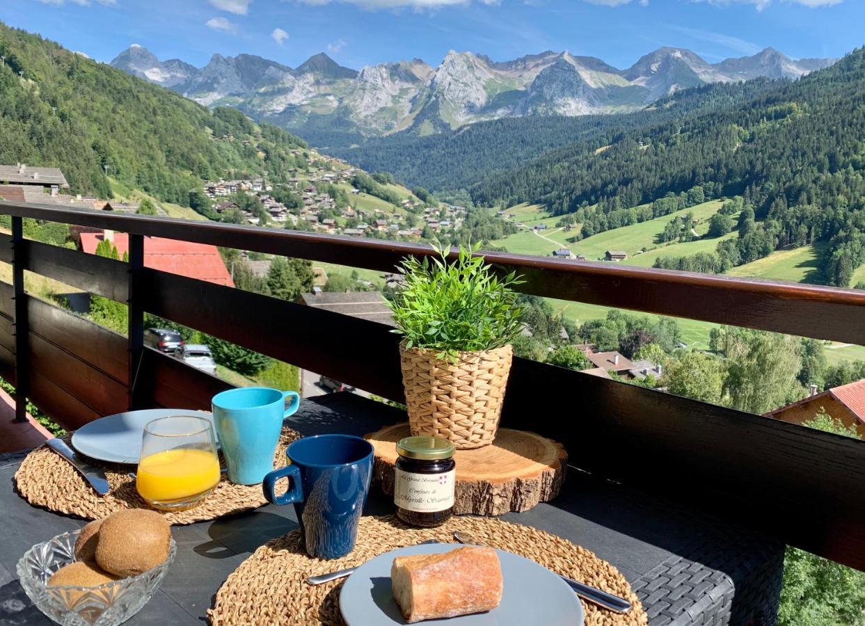 Bel Appartement Avec Vue Exceptionnelle Le Grand-Bornand Ngoại thất bức ảnh