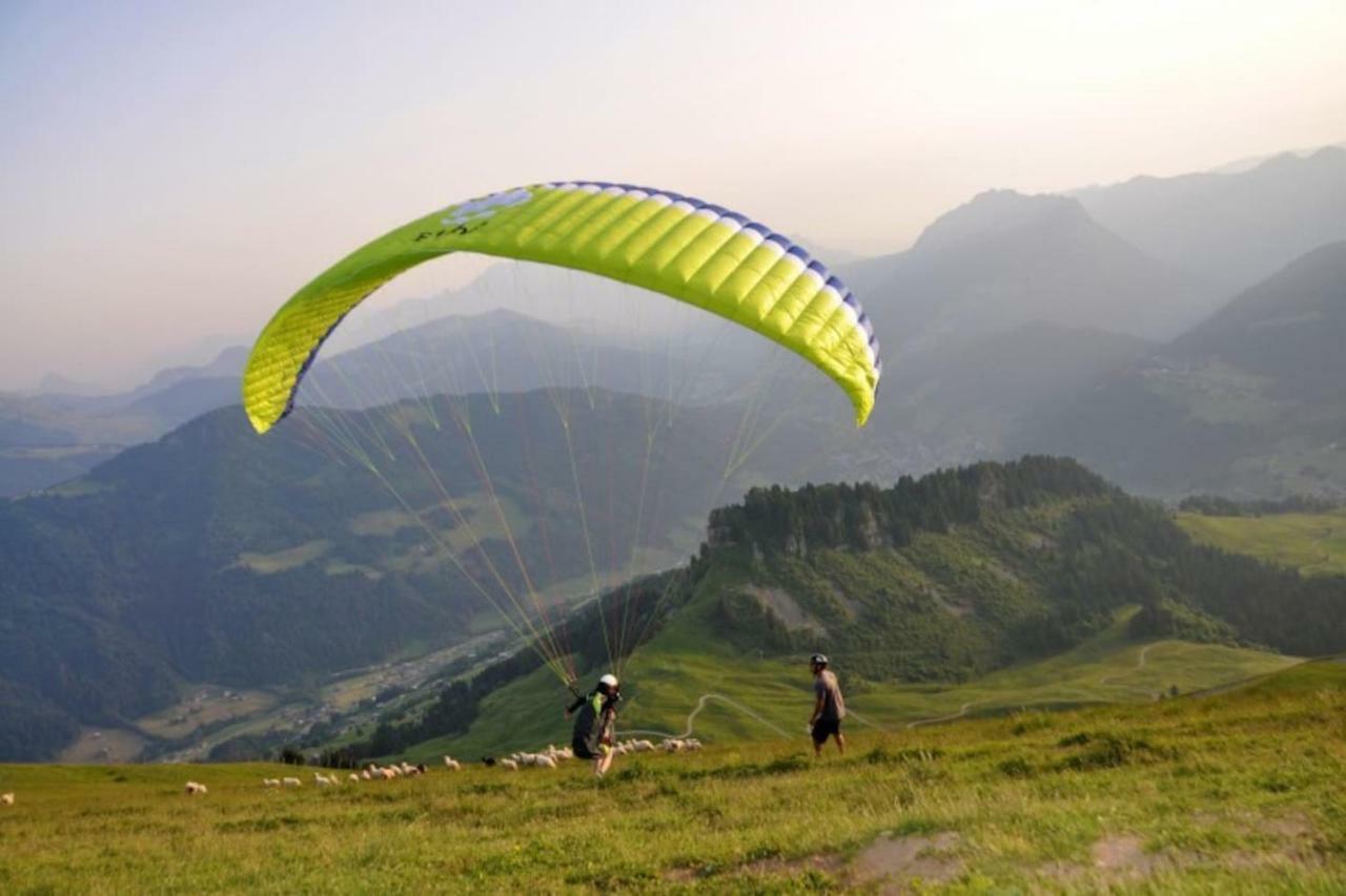 Bel Appartement Avec Vue Exceptionnelle Le Grand-Bornand Ngoại thất bức ảnh